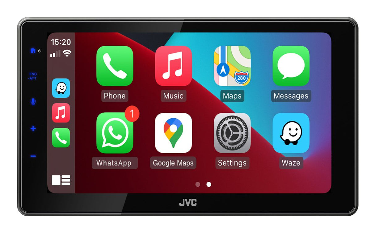 Jvc Kw-Z900dbw Dab Bt 9'' 1din Wifi Carplay Androidauto