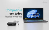 EAN 8595611707742 - i-tec USB-C Dual HDMI Docking Station with Power Delivery 100 W + Universal Charger 100W imagen 5