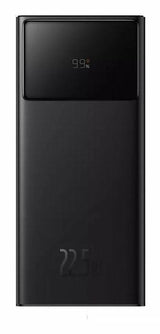 Star-Lord Digital Display Fast Charge Power Bank 10000mah 22.5w Black(With Simple Series Charging Cable Usb To Type-C 3a 0.3m Black)
