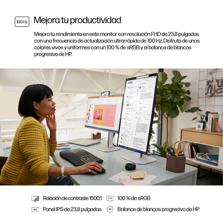 EAN 0197961404357 - HP Series 5 Pro 23.8 inch FHD Monitor - 524pf PVC Free pantalla para PC 60,5 cm (23.8") 1920 x 1080 Pixel imagen 10