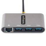 EAN 0065030897709 - StarTech.com HB30C3A1GEA2 base para portátil y replicador de puertos Alámbrico USB 3.2 Gen 1 (3.1 Gen 1)  imagen 3
