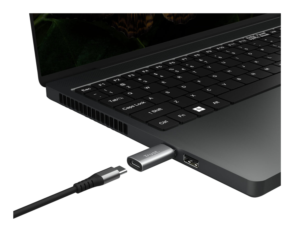 Adaptador Usb 3.2 Gen2 Trust Calyx Usb Tipo-C Hembra Usb Macho