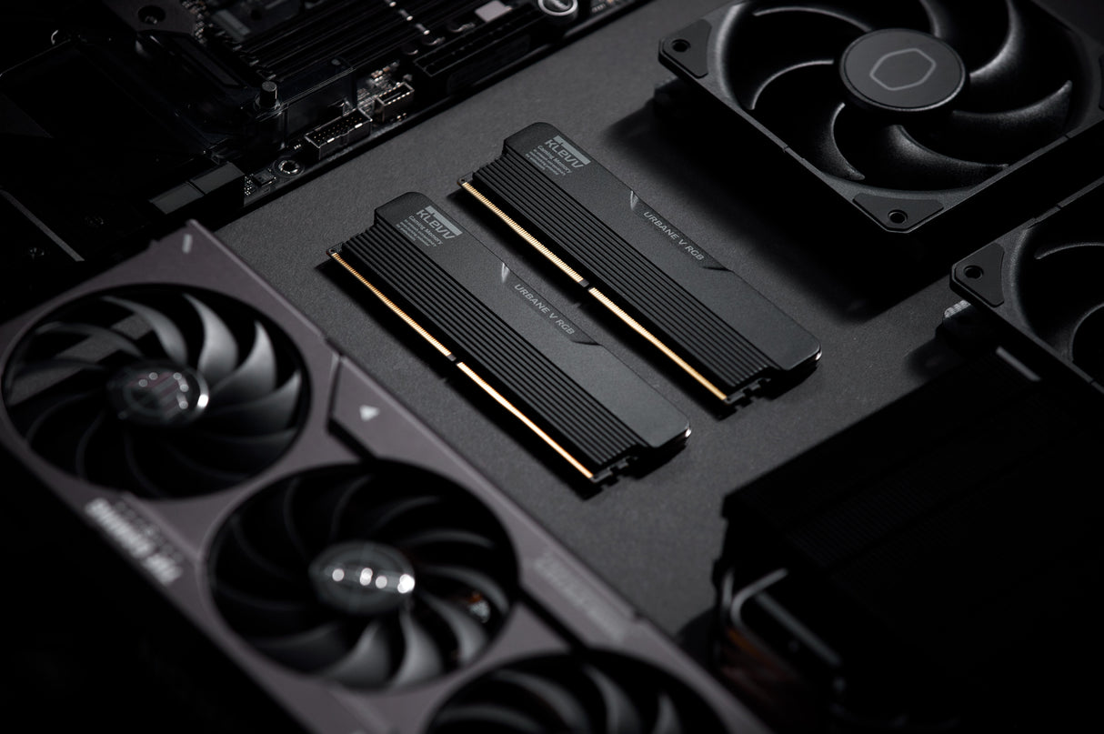 32gb Klevv (16gbx2) Urban V Rgb 6000 Cl28 Negro