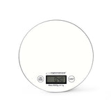 Báscula De Cocina Electrónica Esperanza Eks003w Redonda Blanca