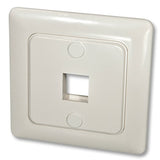 EAN 4002888605434 - Lindy 60543 placa de pared y cubierta de interruptor Blanco imagen 1