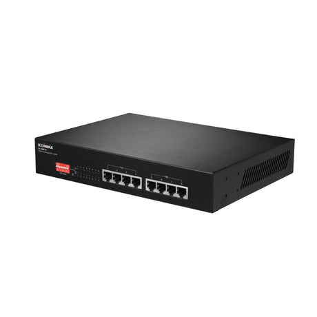 EAN 4717964701558 - Edimax ES-1008P V2 switch Fast Ethernet (10/100) Energía sobre Ethernet (PoE) Negro imagen 2