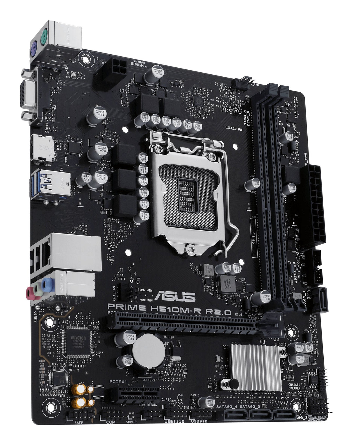 Asus Placa Base Prime H510m-R 2.0 Matx Lga1200