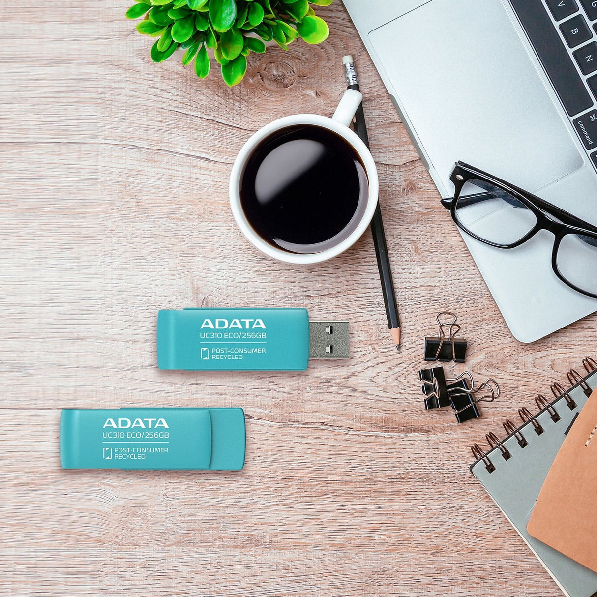 EAN 4711085942036 - ADATA UC310 ECO unidad flash USB 256 GB USB tipo A 3.2 Gen 1 (3.1 Gen 1) Verde imagen 9