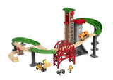 Juego De Tren Elevador De Almacén Grande Brio World