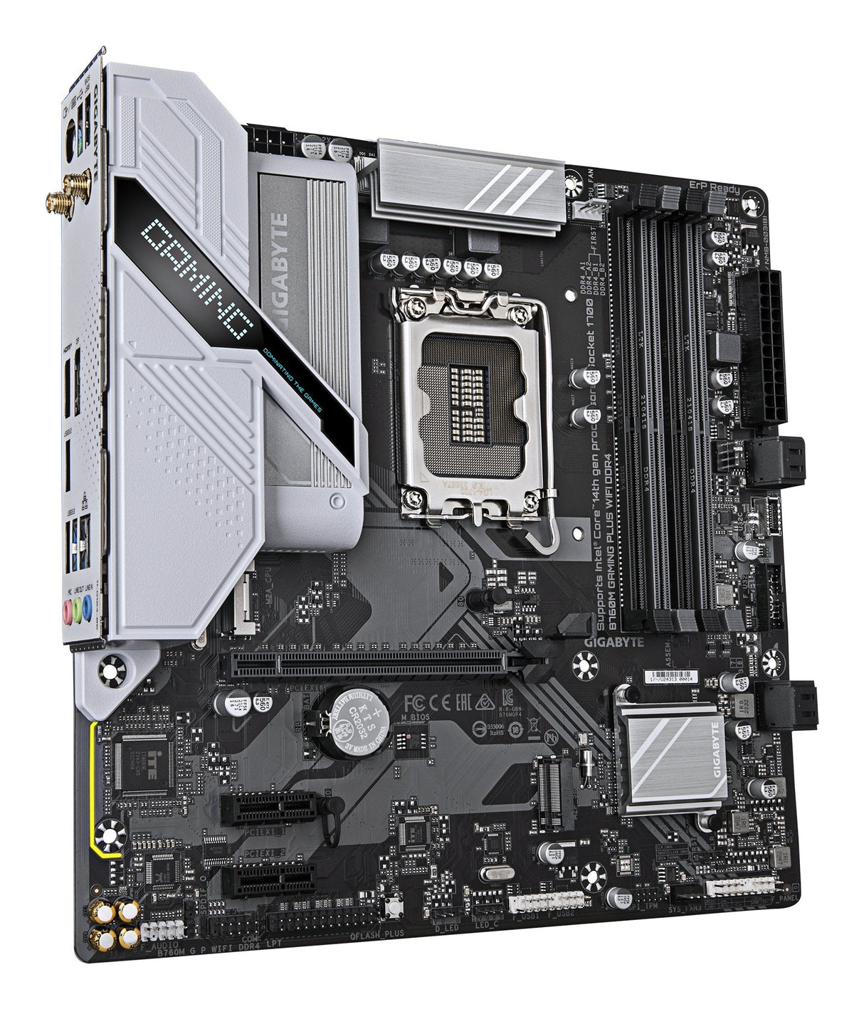EAN 0889523043813 - GIGABYTE B760M GAMING PLUS WIFI DDR4 Intel B760 LGA 1700 micro ATX imagen 3