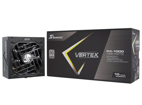 EAN 4711173877752 - Seasonic Vertex PX-1000 unidad de fuente de alimentación 1000 W 24-pin ATX ATX Negro imagen 6