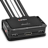 EAN 4002888423441 - Lindy 42344 interruptor KVM Montaje en rack Negro imagen 1
