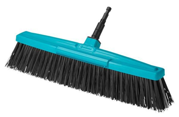 Gardena 3622-20 Escoba Exterior Negro, Cian Cerda Dura Polipropileno (Pp)