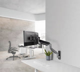 EAN 8716309127660 - Gembird Laikiklis Adjustable wall 2-display mounting arm 17-32inch iki 8kg imagen 12