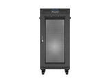 Lanberg Rack Cabinet 19" Free-Standing 24u 600x800 Flat Pack With Mesh Door Lcd Negro V2