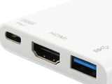 EAN 4015867203675 - Equip 133461 base para portátil y replicador de puertos USB 3.2 Gen 1 (3.1 Gen 1) Type-C Blanco imagen 5