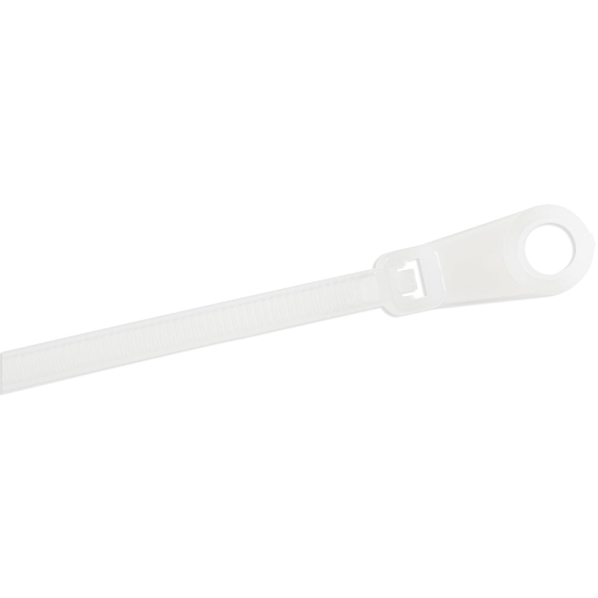EAN 0065030890588 - StarTech.com CBMZTS10N6 presilla Brida reutilizable Nylon, Plástico Blanco 100 pieza(s) imagen 2