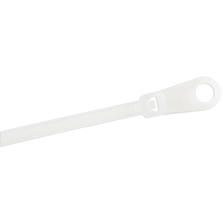 EAN 0065030890588 - StarTech.com CBMZTS10N6 presilla Brida reutilizable Nylon, Plástico Blanco 100 pieza(s) imagen 2