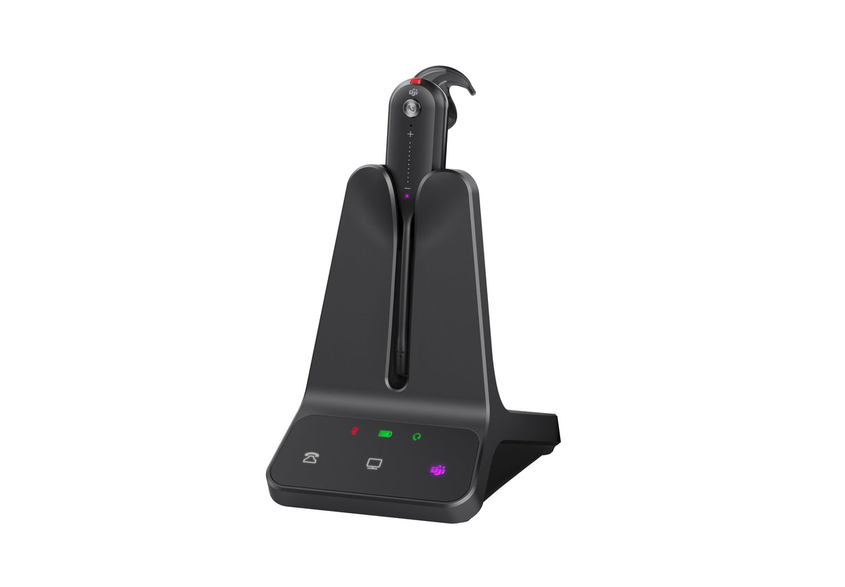 Auriculares Yealink Wh63 E2 Teams Inalámbrico Gancho De Oreja Llamadas/Música Negro