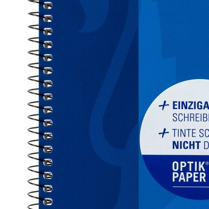 Oxford Collegeblock A5+ 80 Blatt Kariert Rand Links