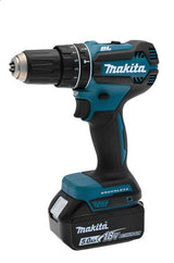 Makita Dhp485rtj Taladro Sin Llave 28500 Rpm Negro, Azul 1,5 Kg