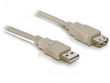 Cable Delock Usb 2.0 Extension 3m Beige
