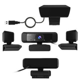 Cámara Web J5create Jvcu100-N  Hd Usb Con Rotación De 360°