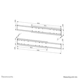 Neomounts By Newstar Adaptador De Doble Pantalla