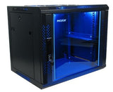 Armario Rack Mural Phasak Pro 15u Php 2115 600x450 Negro + Ventilacion + Iluminacion Php 2115