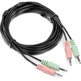 Trendnet Tk-Cd10 Cable Para Video, Teclado Y Ratón (Kvm) 3 M Negro