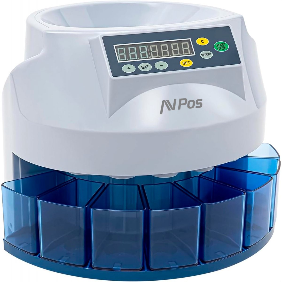 EAN 7427250946675 - AVPos AVP-CCM6 contador de dinero Contador de monedas Negro imagen 2