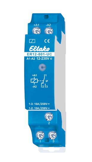 Eltako Er12-001-Uc Schalt- Steuerrelais (V) 1we Potenzialfrei 16a 22001601
