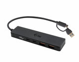 I-Tec Usb-C Hub 2+2x Usb-C/A   Perp Usb-C Metal Hub 2xusb-C 2xusb-A