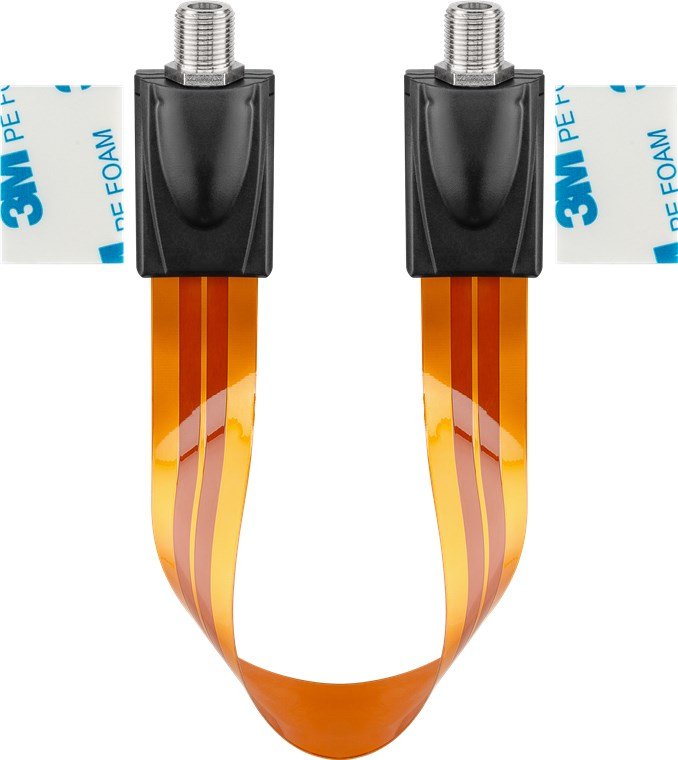 Pasador De Ventana Goobay Lnb, Cable Marrón, 18 Cm 11953