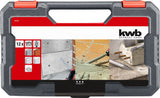 Kwb Juego De Cinceles Y Brocas Sds Plus, 12 Piezas, Rojo, Ø 5-16 Mm, Maletín De Transporte 240290