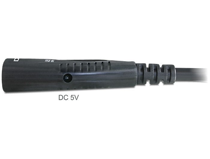 Delock Cable Usb 3.0 Alargo Activo 5 M Negro