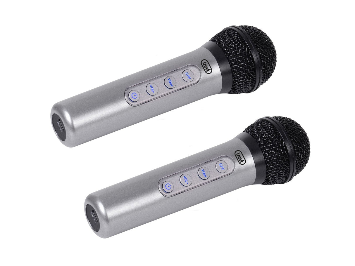 EAN 8011000039718 - Trevi EM 415 R Negro, Plata Micrófono para karaoke imagen 1