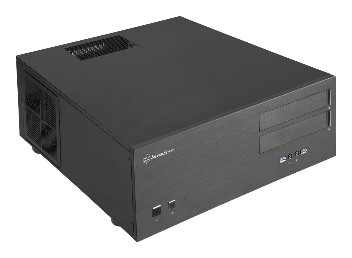 Caja Pc Silverstone Computer Case Sst-Gd08b Grandia Htpc Atx, Black