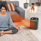 Calefactor Con Ventilador  Rowenta Mini Excel Keramik (Negro) So9261