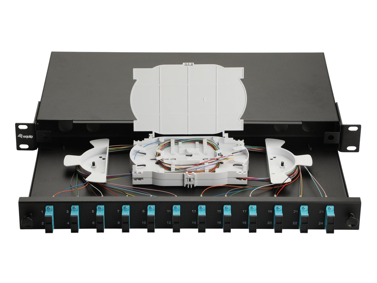 Equip Lwl-Spleisskamen 12-Port Sc-Duplex Om3 1u Komplett Sw