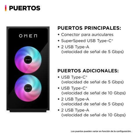 EAN 0199251297069 - HP OMEN 35L Gaming Desktop GT16-0051ns PC Intel® Core™ i5 i5-14400F 16 GB DDR5-SDRAM 1 TB SSD NVIDIA GeFo imagen 2