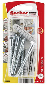 Blister Taco+Tornillo Fischer Sx 10x50mm Sk Nv 5 Unid. 567828