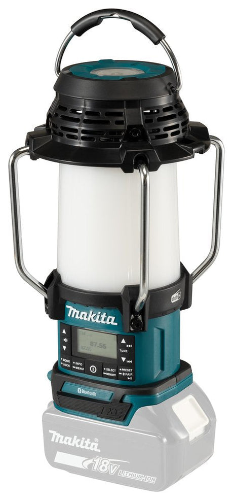 EAN 0088381763509 - Makita DMR056 radio Portátil Analógico y digital Negro, Azul imagen 1