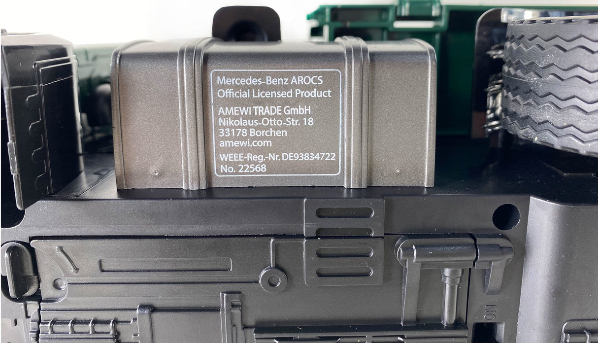 Amewi Arocs Modelo Controlado Por Radio Camión Basculante Motor Eléctrico 1:14