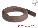 Delock Funda Trenzada A Prueba De Roedores Emirable 2 Mx 25 Mm Marrón
