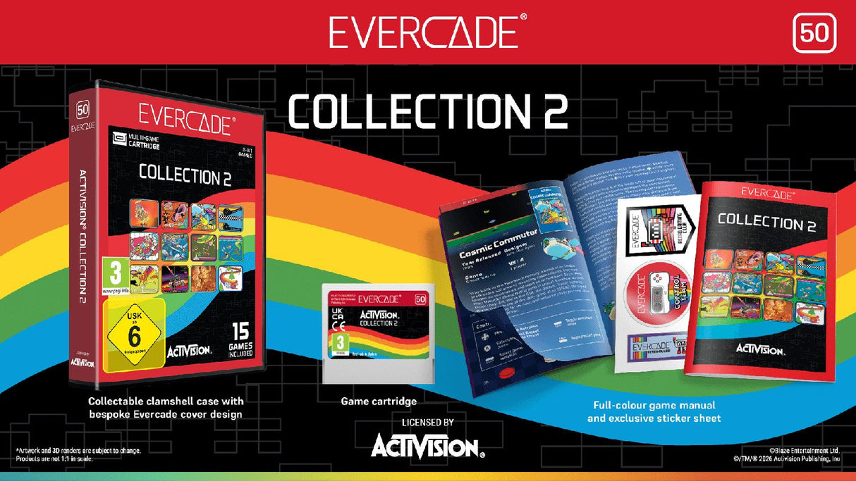Juego Activision Collection 2 - Ret Evercade Retro Evercade