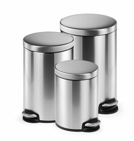 EAN 4005546301969 - Durable 340023 papelera 5 L Alrededor Acero inoxidable imagen 4