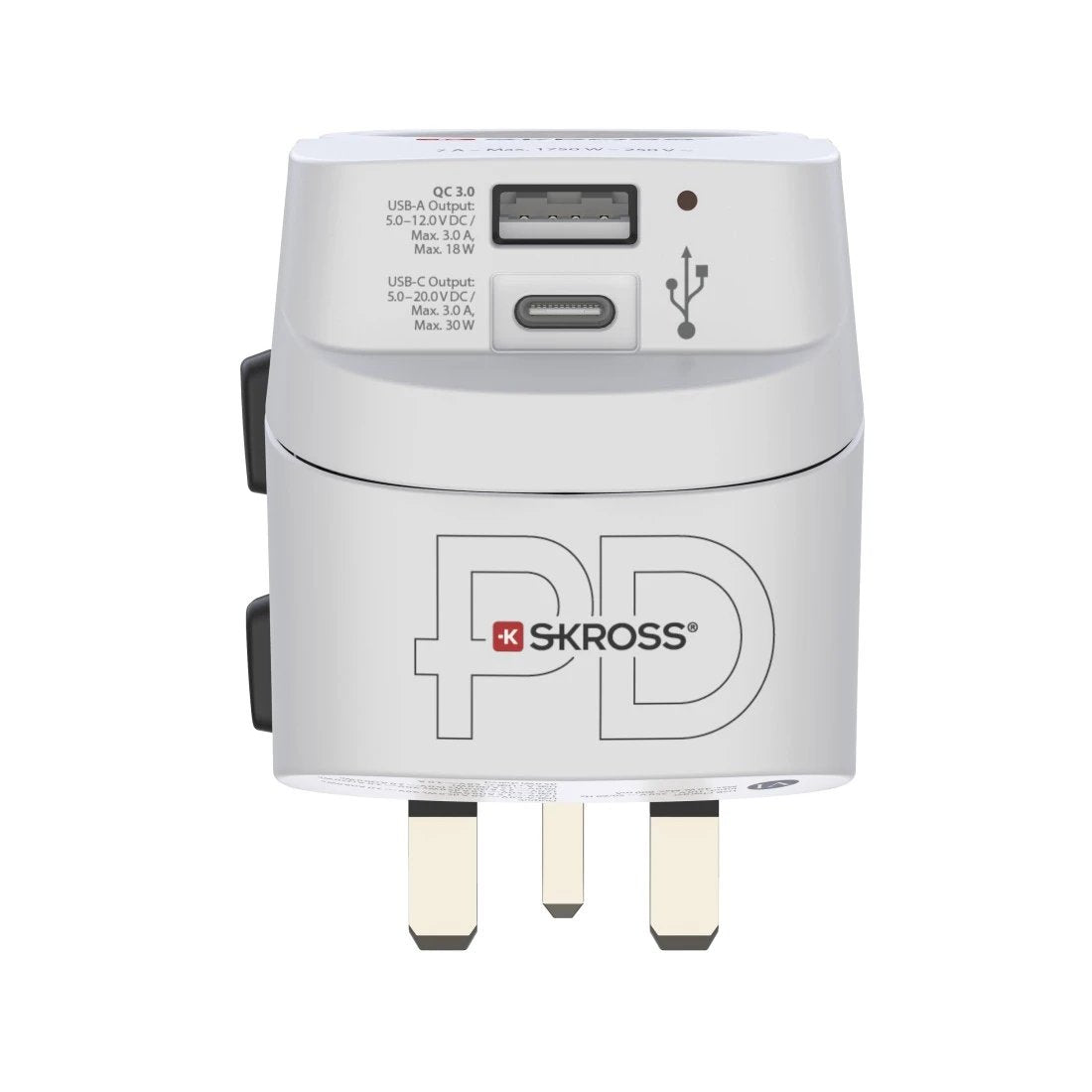 Hama Weltreiseadapter Prolight 0pd, 3-Polig, 30 W