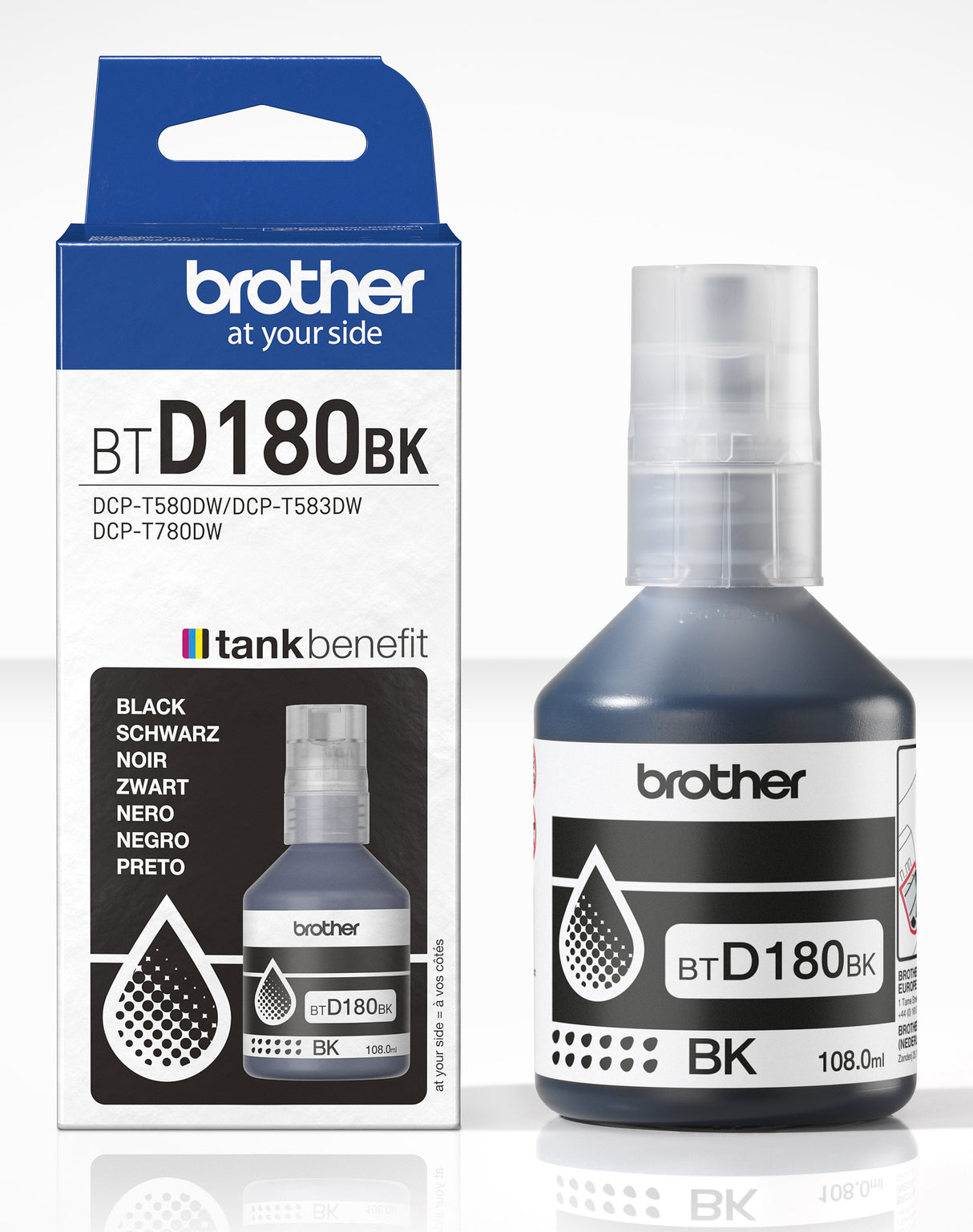 Brother Botella Btd180bk Negro