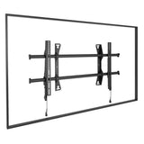Chief Fusion Large Fixed Display Wall Mount For Displays 42-86" Black Kit De Montaje (2 Abrazaderas De Interfaz Montaje De Pared Fijo) Para Pantalla Lcd Negro Tamaño De Pantalla: 42"-86" Interfaz De Montaje: 100 X 100 Mm Se Puede Instalar